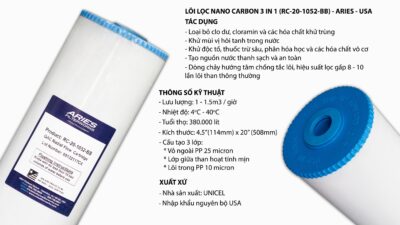Lõi loc nano carbon