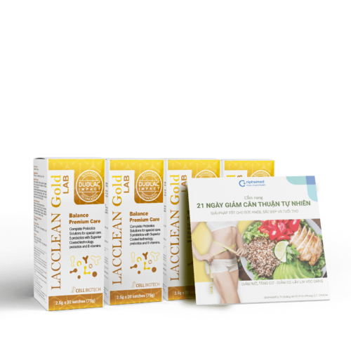 Combo 21 ngày thay đổi cơ thể - Lacclean Gold Lab