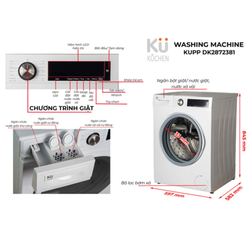 MÁY GIẶT KUCHEN KUPP DK2872381