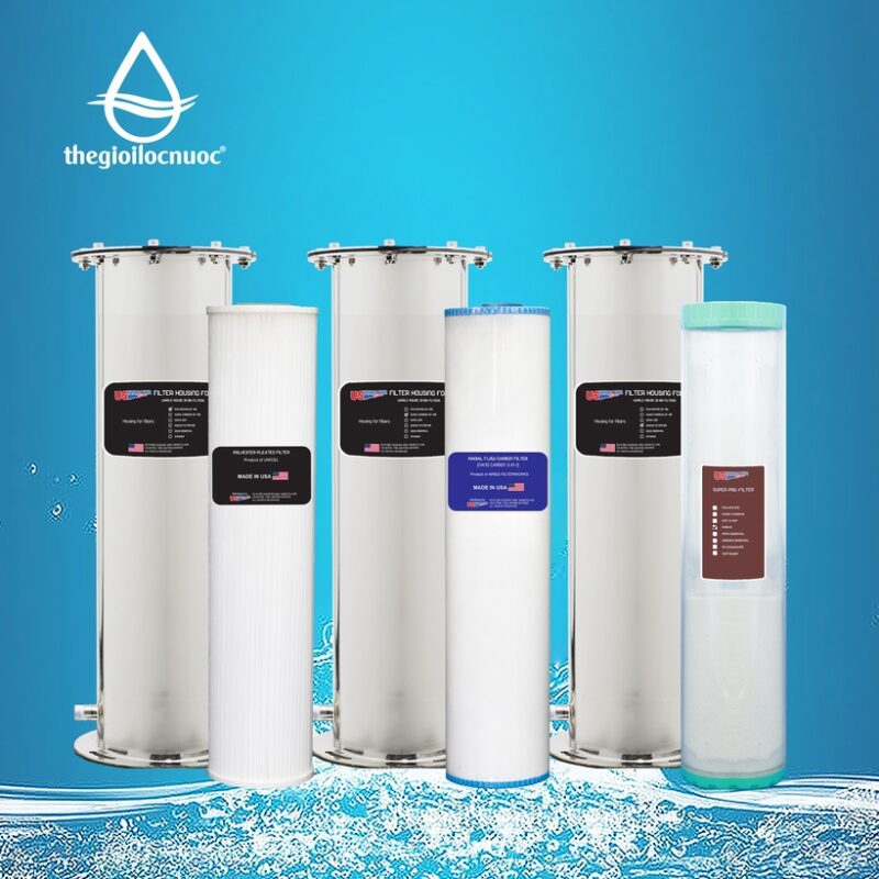 Bộ lọc tổng Mỹ USTOPWATER, model: Delux-1-US