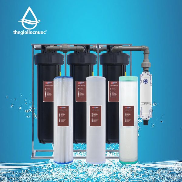 Bộ lọc tổng USTOPWATER, model Delux-AS-QD