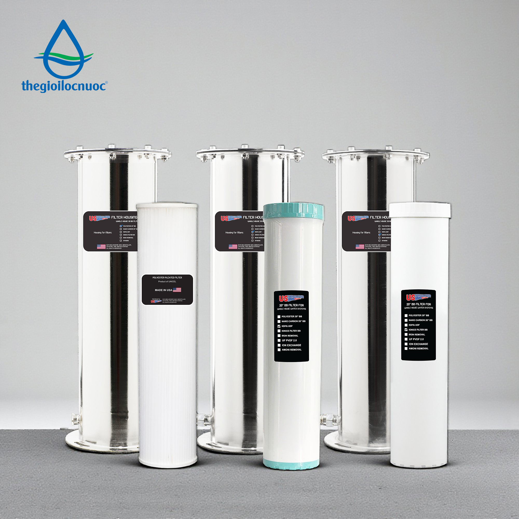 BỘ LỌC TỔNG MỸ DELUX-2.3
